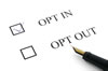 Opt-in mail lists